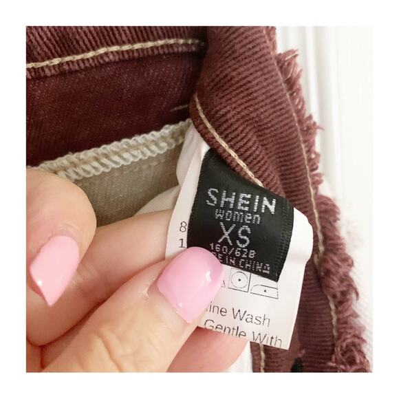 Distressed Patchwork Tri-Tone Hi Rise Jeans Size XS - Picture 7 of 8